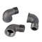 B & K STZ Industries 1/2 in. FIP each X 1/2 in. D MIP Black Malleable Iron 90 Degree Street Elbow 310UPSE90-12 - alternate 5